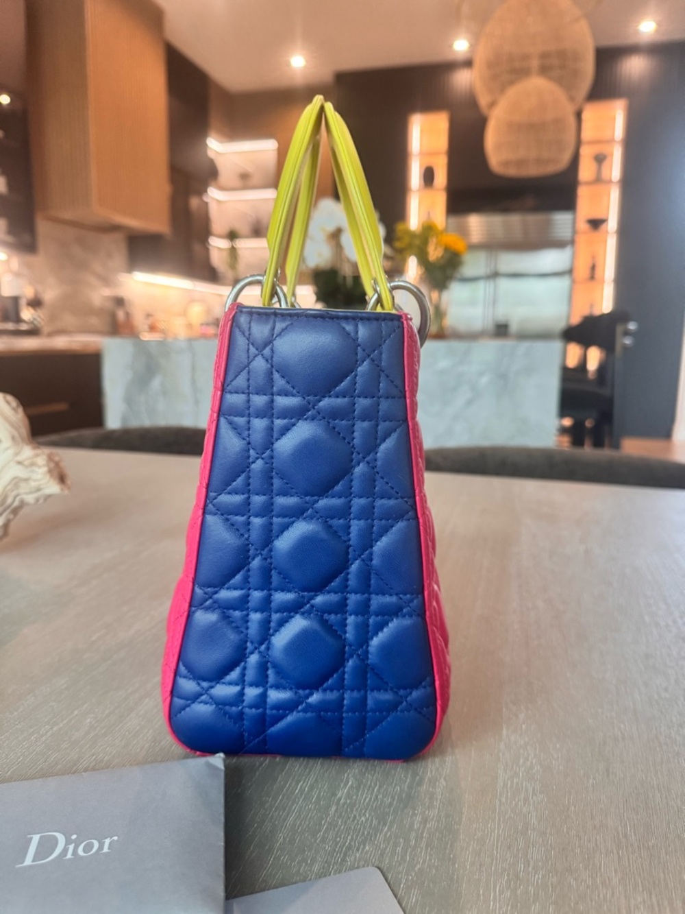 Lady Dior Tri-Color Medium - Picture 5 of 10